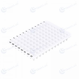 0.1ml 96 White Wells PCR Plate,Without Skirt