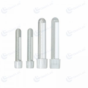 12ml Disposable Culture Tubes, with Dual-Position Cap, with Graduation, Round Bottom