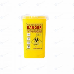 1L Sharps Disposal container