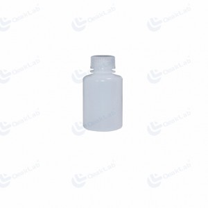 Flacon de réactif blanc HDPE à bouche étroite de 30 ml