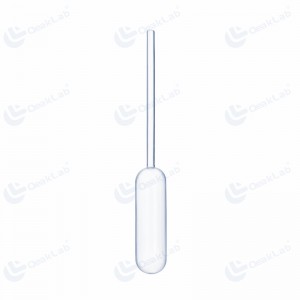 Pipeta Pasteur de plástico de 4 ml, 90 mm