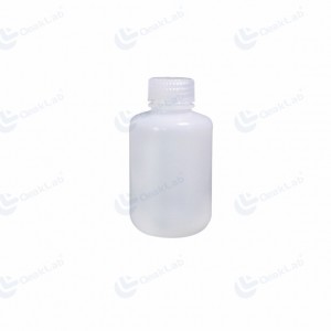 زجاجة كاشف بيضاء HDPE ذات الفم الضيق سعة 500 مل