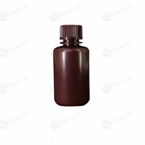 Botella de reactivo marrón PP de boca estrecha de 60 ml