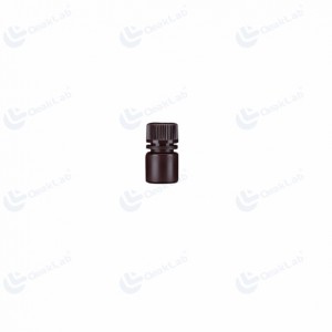 8ml Wide-Mouth PP Brown Reagent Bottle