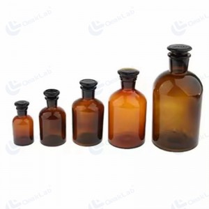 Frosted Narrow Mouth Reagent Bottle