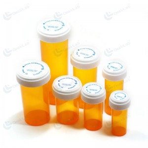 Plastic Medicine Pill Prescription Bottles