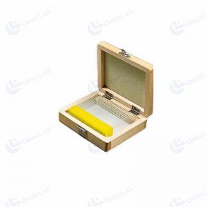 25pcs Slide Storage Box（wooden）